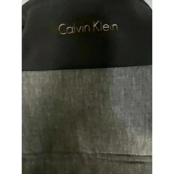 Calvin Klein Men's Water Resistant Full Zip Jacket L BLACK four-way stretchable - Picture 9 of 14